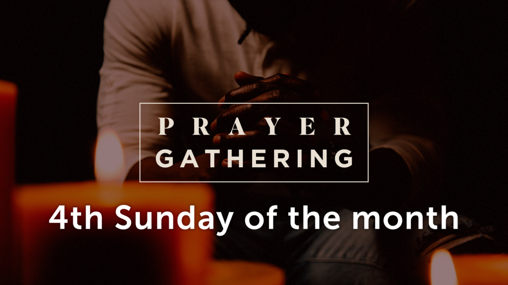 prayer gathering banner